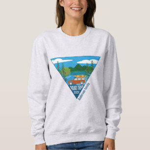 Personalised family Road trip into the mountain Sweatshirt