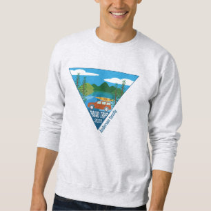Personalised family Road trip into the mountain Sweatshirt