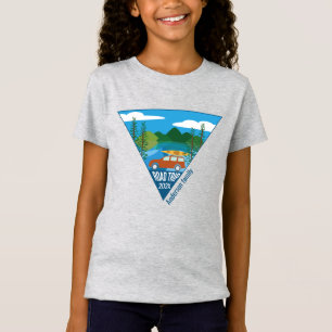 Personalised family Road trip into the mountain T-Shirt