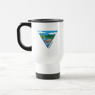 Personalised family Road trip into the mountain Travel Mug