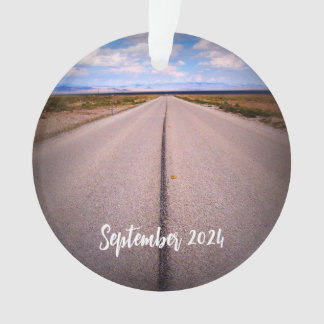 Personalised Family Summer Road Trip Photo Ornament