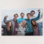 Personalised Family Time Photo Jigsaw Puzzle<br><div class="desc">Give a unique gift that is personalised for the family. Customise this puzzle with their family name and photo.

I'm honoured to have this puzzle as an "Editor's Pick" as part of Zazzle's popular and trending products.</div>