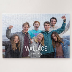 Personalised Family Time Photo Jigsaw Puzzle