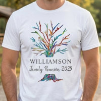 Personalised Family Tree Family Reunion