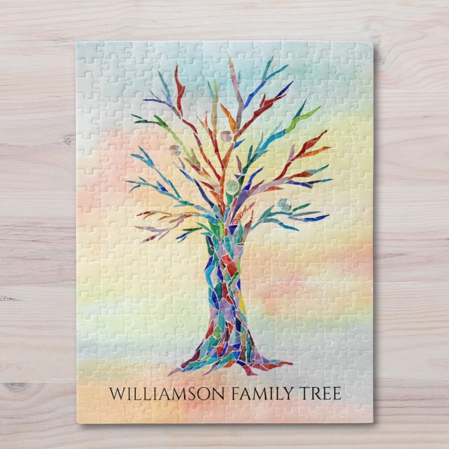 Personalised Family Tree  Jigsaw Puzzle (Creator Uploaded)