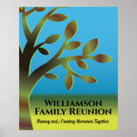 Personalised Family Tree Reunion Event