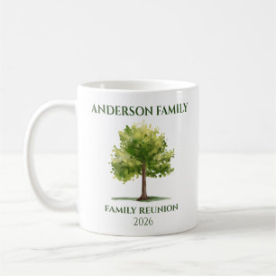 Personalised Family Tree Reunion Mug
