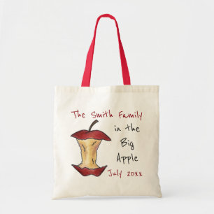 Personalised Family Trip Big Apple NYC Tote Bag