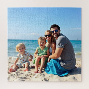 Personalised Family Vacation Photos  Jigsaw Puzzle