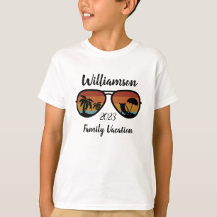 Personalised family vacation T-Shirt