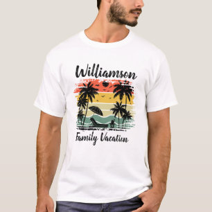 Personalised family vacation T-Shirt