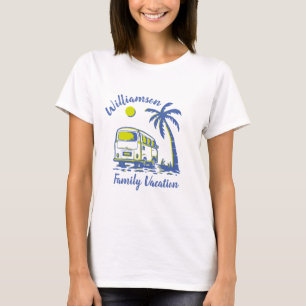 Personalised family vacation T-Shirt