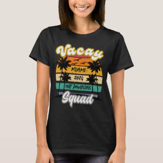 Personalised Family Vacation T-Shirt