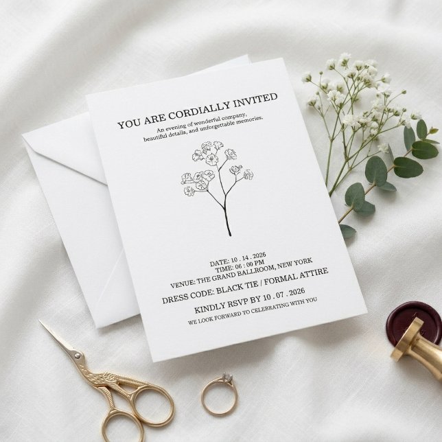 Personalised Fancy Party Invitation (Creator Uploaded)