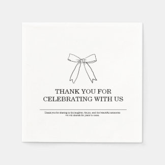 Personalised Fancy Party Napkin