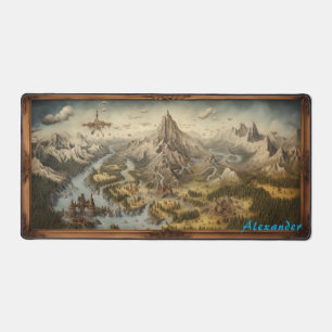Personalised Fantasy Map Desk Mat