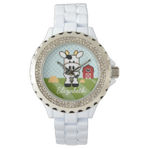 Personalised Farm Cow Watch