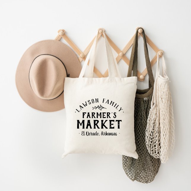Personalised Farmer's Market Grocery Tote Bag (Creator Uploaded)