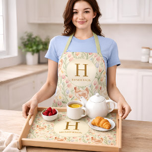 Personalised Farmhouse Monogram Apron