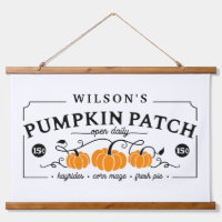 Personalised Farmhouse Pumpkin Patch