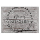 Personalised Farmhouse Rustic Weathered Wood