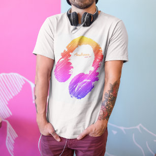 personalised fashion DJ good vibes T-Shirt