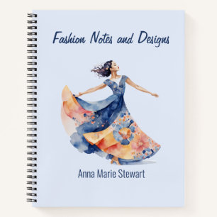 Personalised Fashion Sketch Book