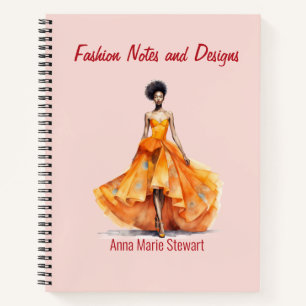 Personalised Fashion Sketch Book