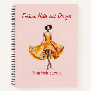 Personalised Fashion Sketch Book