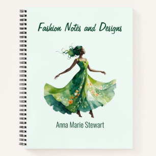Personalised Fashion Sketch Book