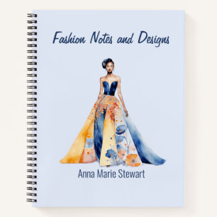 Personalised Fashion Sketch Book