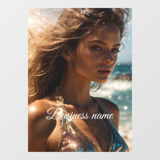 Personalised fashion Window Cling (Sheet)