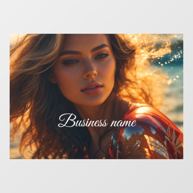 Personalised fashion Window Cling (Sheet)