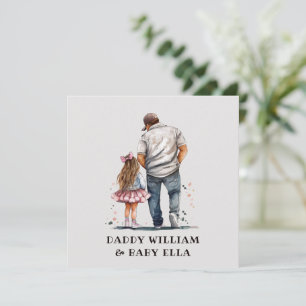 Personalised Father and Daughter