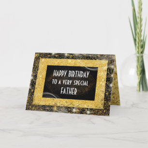 Personalised Father Birthday Greetings Card