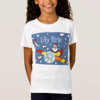 Personalised Father Christmas Santa Claus Airplane