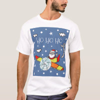 Personalised Father Christmas Santa Claus Airplane