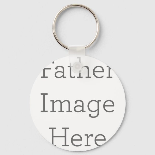 Metal Circle Keychain, 2" (Front)