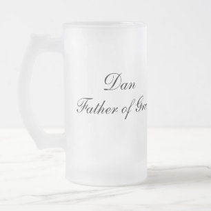 Personalised Father of Groom Mug