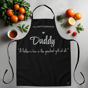 Personalised Father’s Day Baking Apron – Custom Gi