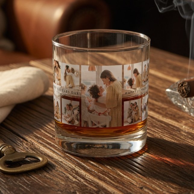 Personalised Father’s Day | Custom Dad Gift Whiskey Glass (Creator Uploaded)