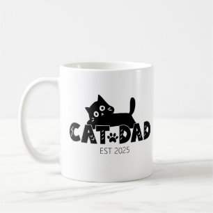 Personalised Father’s Day Gift for Cat Lovers Coffee Mug