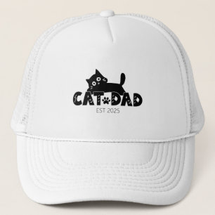 Personalised Father’s Day Gift for Cat Lovers Trucker Hat