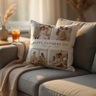 Personalised Father’s Day Photo Custom Day Cushion