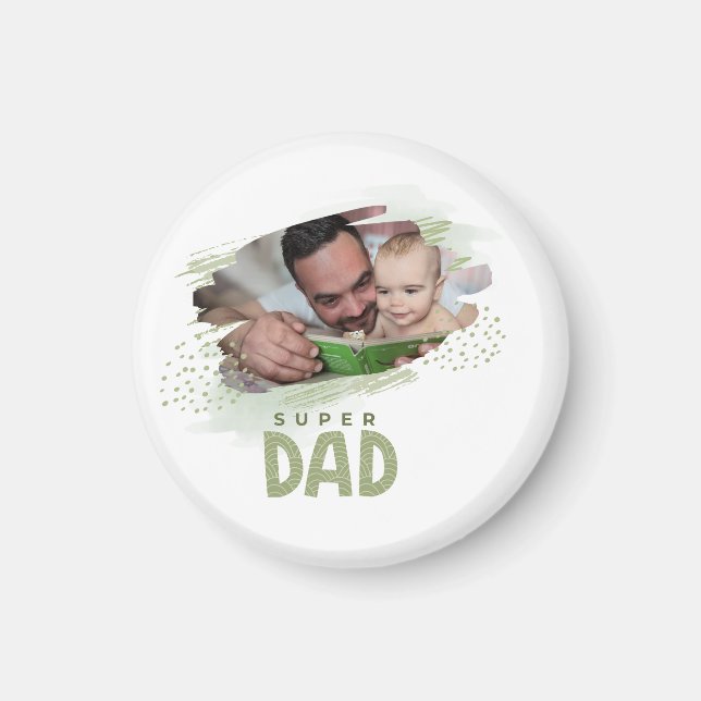 Personalised Father’s Day Photo Magnet (Front)
