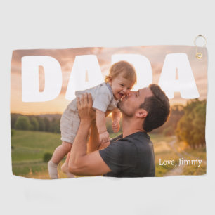 Personalised Father’s Day PhotoPop Golf Towel