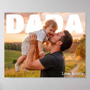 Personalised Father’s Day PhotoPop Photo Poster
