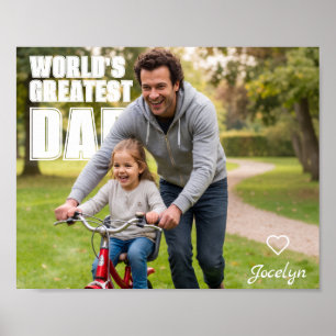 Personalised Father’s Day PhotoPop Photo Poster