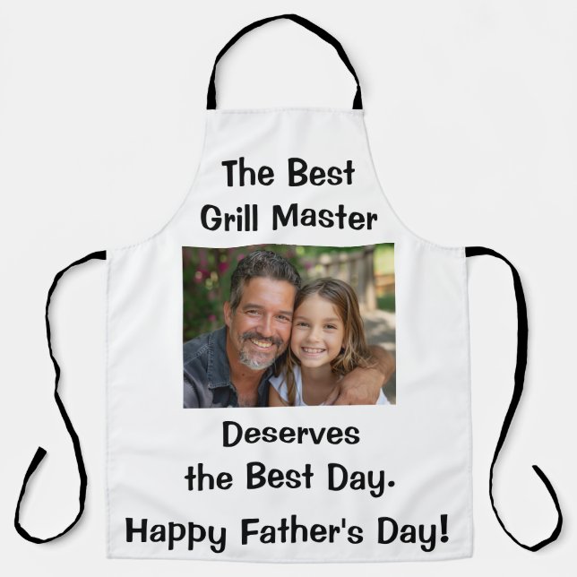 Personalised Father's Day Apron (Front)
