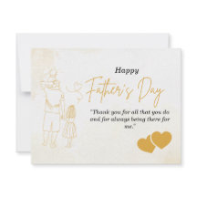 Personalised Father's Day Card